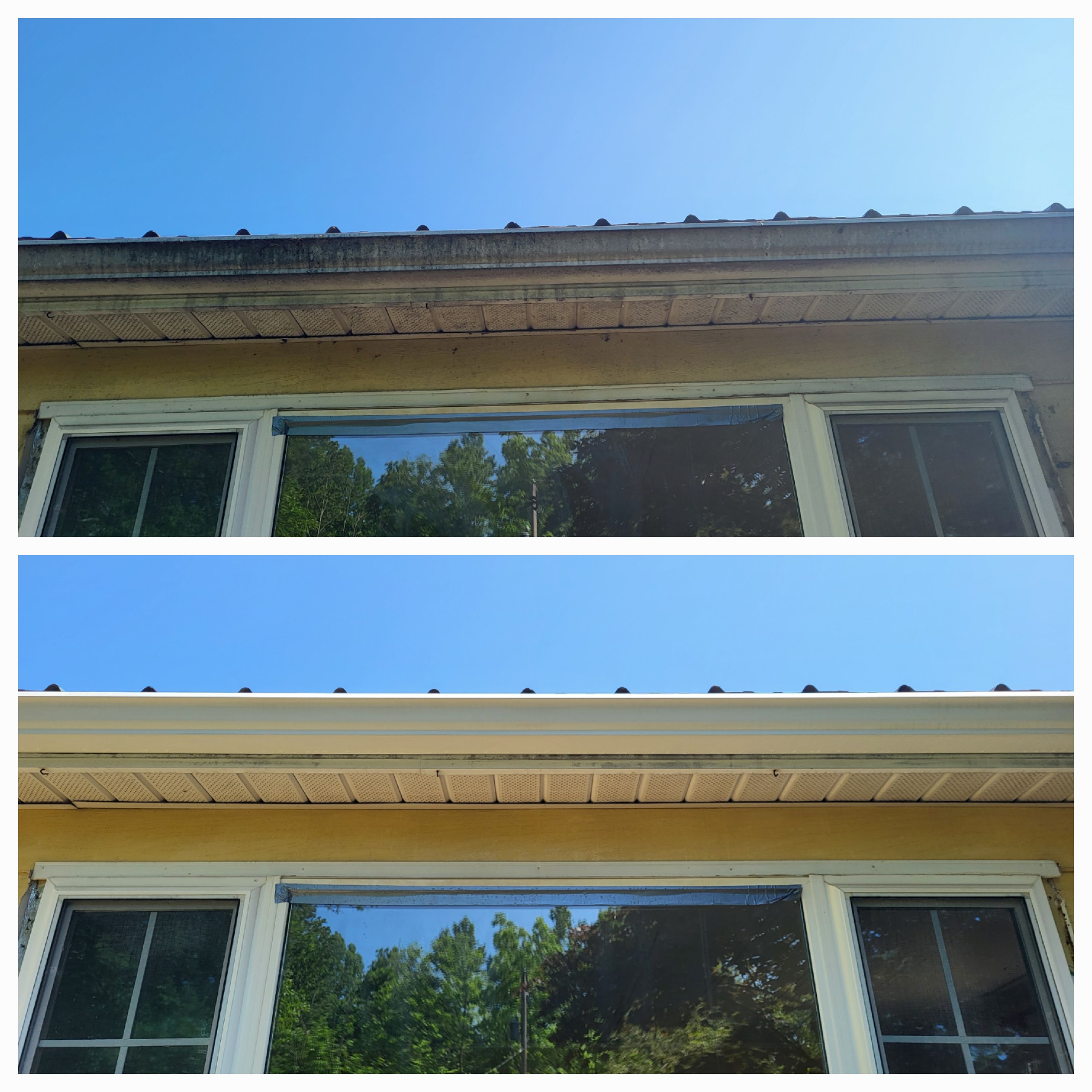 Rental Refresh House wash with Gutter Brightening